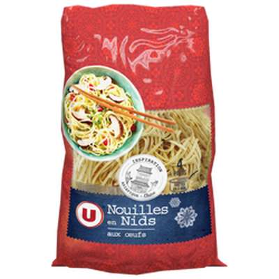 Nouilles aux oeufs en nids, U (250 g)