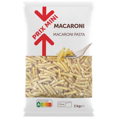 Macaroni, Prix Mini (1 Kg)