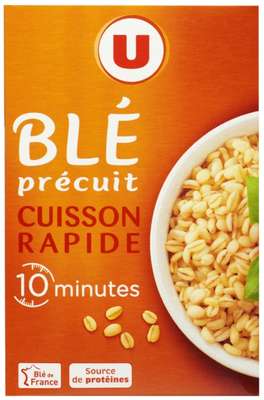 Blé précuit cuisson rapide, U (400 g)