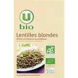 Lentilles blondes BIO,  U BIO (500 g)