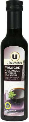 Vinaigre balsamique de Modène, U Saveurs (25 cl)