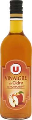 Vinaigre de cidre de Normandie, U (75 cl)