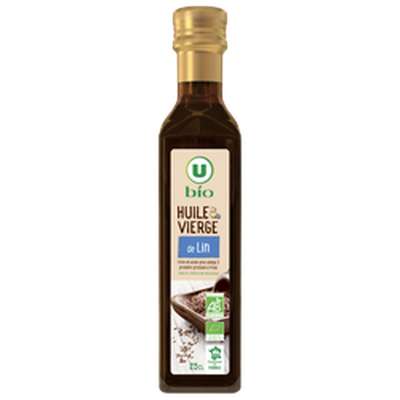 Huile de lin BIO, U (250 ml)