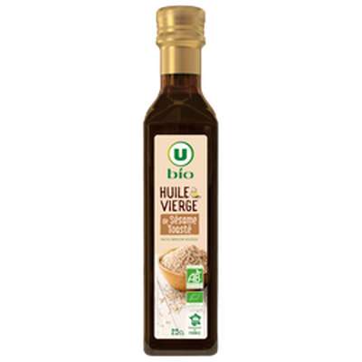 Huile de sésame toastée BIO, U (25 cl)