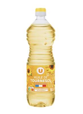 Huile de tournesol oléique origine France, U (1 L)