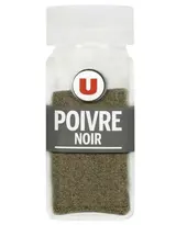 Poivre noir moulu, U (45 g)