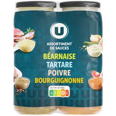 Sauces quadrettes, U (342 g)