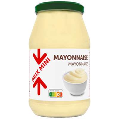 Mayonnaise, Prix mini (470 g)