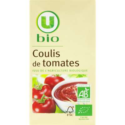 Coulis de tomates BIO, U (500 ml)