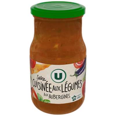 Sauce tomate cuisinée aux légumes, U (680 g)
