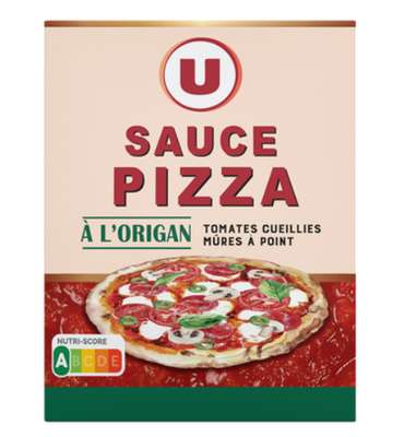 Sauce Spécial pizza à l'origan, U (390 g)