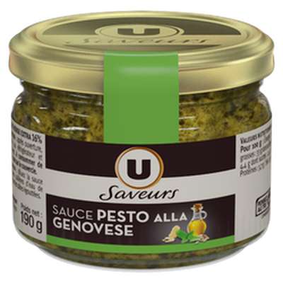 Sauce Pesto alla Genovese, U Saveurs (190 g)