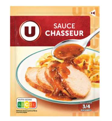 Sauce déshydratée chasseur, U (25 g)