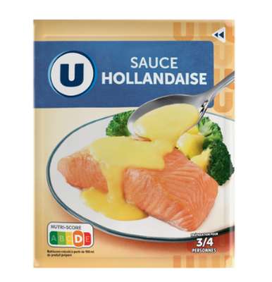 Sauce déshydratée Hollandaise, U (32 g)