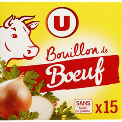 Bouillon de boeuf, U (x 15, 150 g)
