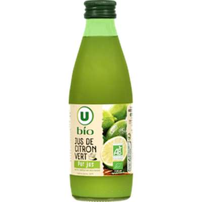 Pur jus de citron vert BIO, U (25 cl)