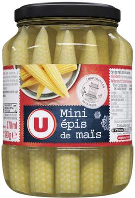 Mini épis de maïs, U (190 g)