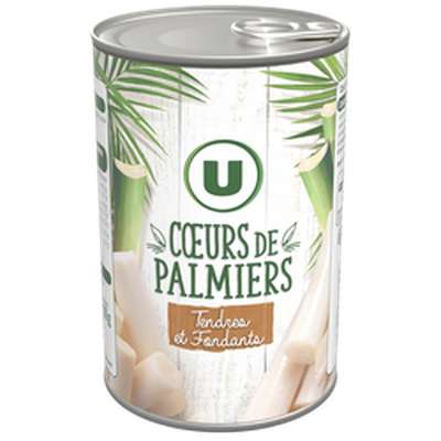 Cœurs de palmier entiers, U (220 g)