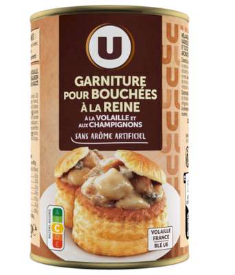 Garniture pour bouchées à la reine, U (400g)