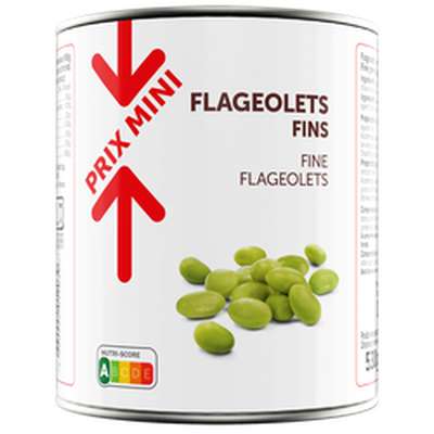 Flageolets fins, PRIX MINI (530 g)