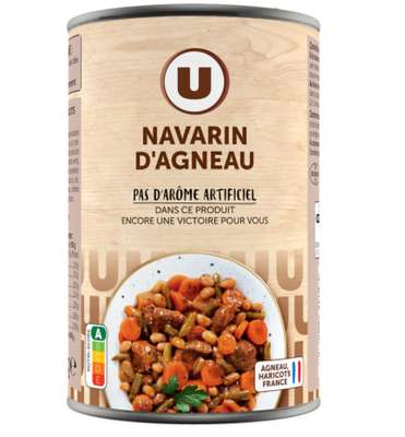 Navarin d'agneau, U (400 g)