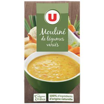 Mouliné de légumes variés, U (1 L)