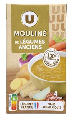 Mouliné de légumes anciens, U (1 L)
