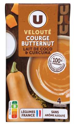 Veloute Butternut, Coco  et Curcuma, U (1 L)