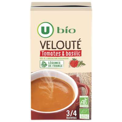Velouté de tomates et basilic BIO, U (100 cl)