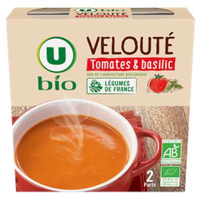 Velouté de tomates et basilic BIO, U (2 x 30 cl)