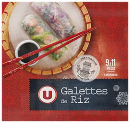 Galettes de riz, U (x 9/11, 100 g)