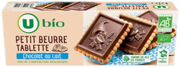 Petits-beurre tablette chocolat au lait BIO, U (150 g)