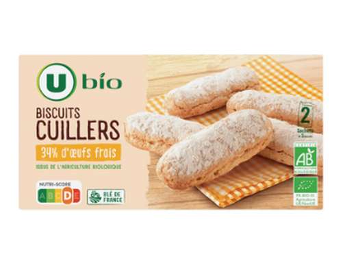 Biscuits cuillers BIO, U BIO (100 g)