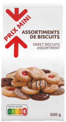 Assortiment biscuits PRIX MINI (500 g)