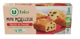 Mini moelleux aux pépites de chocolat, U BIO (140 g)