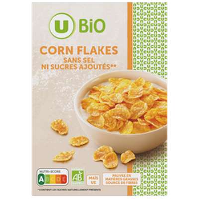 Corn flakes, U BIO (375 g)