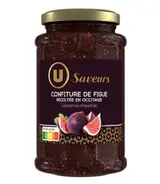 Confiture de figues, U Saveurs (315 g)