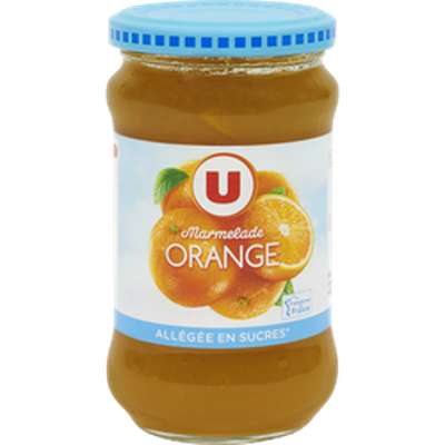 Marmelade d'orange allégée, U (335 g)
