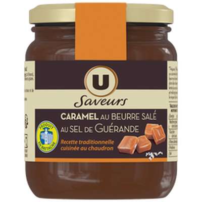 Caramel au beurre salé au sel de Guérande, U Saveurs (220 g)