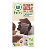 Tablette de chocolat noir 70% BIO,  U BIO (100 g)