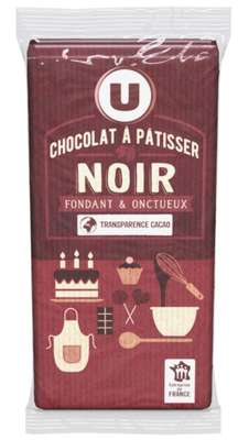 Chocolat noir à pâtisser, U (200 g)