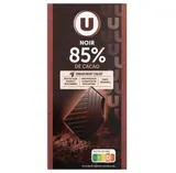 Chocolat noir dégustation 85% de cacao, U (100 g)