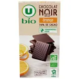 Chocolat noir à l'orange BIO, U BIO (100 g)
