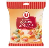Bonbons gommes d'acacia saveurs fruitées, U (300 g)
