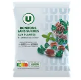 Bonbons sans sucres aux plantes, U (120 g)