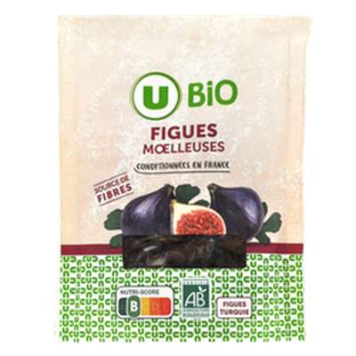 Figues Moelleuses BIO, U BIO  (200 g)