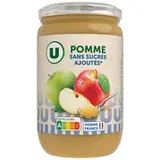 Compote de pommes sans sucres ajoutés, U (680 g)