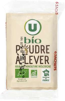 Poudre à lever BIO, U (6 x 10 g)