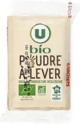 Poudre à lever BIO, U (6 x 10 g)