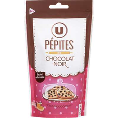Pépites de chocolat noir, U (100 g)